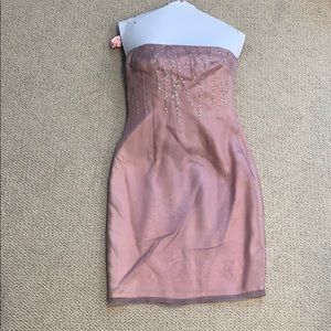 Vintage pink dress with sequins